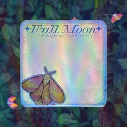 Full Moon manifestation card - Image 2